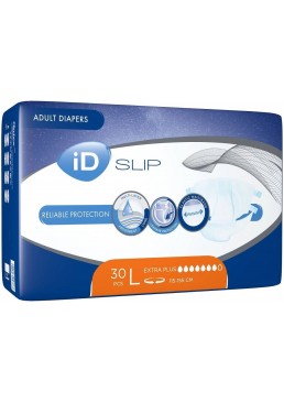 Подгузники для взрослых iD Expert Slip Extra Plus размер L, 30 шт (115-155 см)